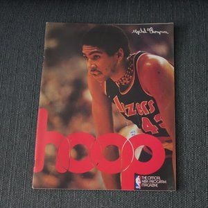 Hoop The Official NBA Program Magazine Portland Trailblazers 1978-79 Directory